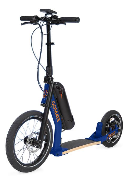 Go!Mate stæp ER2 EVO StVZO Elektro Tretroller -zweifach faltbar Blau Go!Mate stæp ER2 EVO StVZO Elektro Tretroller -zweifach faltbar Blau